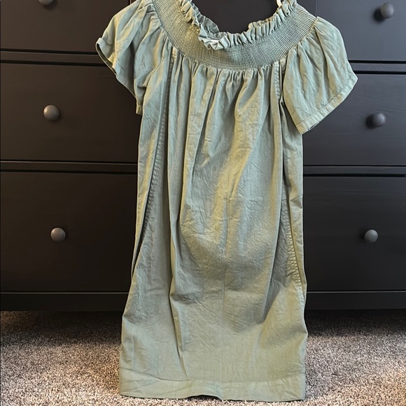 Green Off-Shoulder Dress - Picture 1 of 1